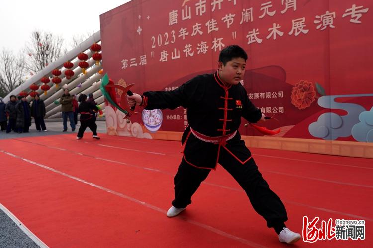 奇异果体育-唐山开平：传统武术闹元宵(图4)